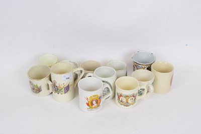 Lot 159 - Quantity of commemorative mugs for Victoria...