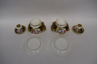 Lot 172 - Pair of dessert tureens and covers, probably...