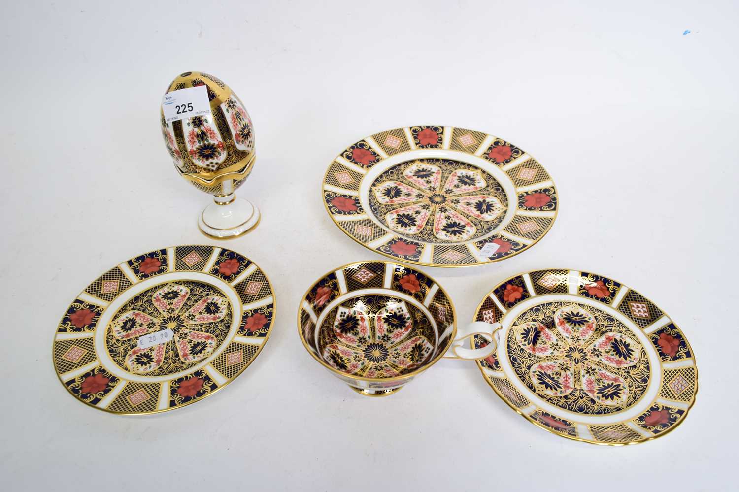 Lot 225 - Group of Royal Crown Derby wares, two small...