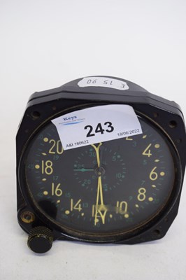 Lot 243 - Waltham Watch in Bakelite case, probably from...