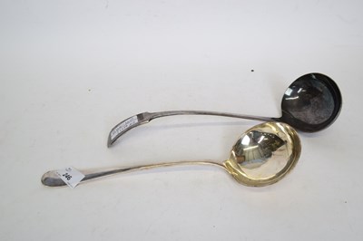 Lot 246 - Two Hukin & Heath silver plated serving ladles