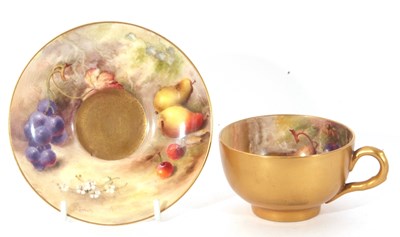 Lot 129 - Royal Worcester C/S by Ricketts