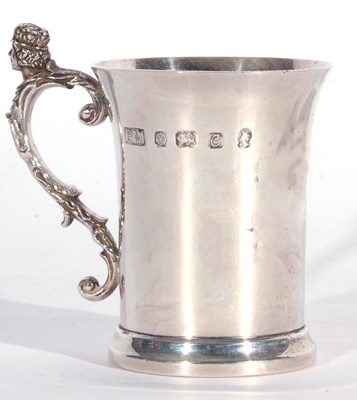 Lot 13 - Elizabeth II heavy mug of slightly tapering...
