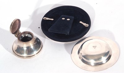 Lot 42 - Mixed Lot: miniature silver encased capstan...