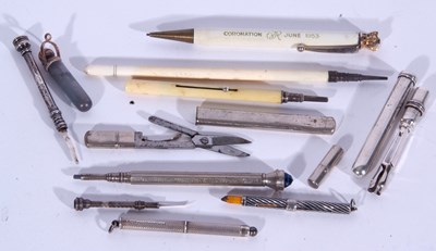 Lot 75 - Small collection of pens, pencils etc...