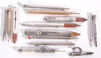 Lot 76 - Collection of vintage pens and pencils,...