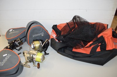 Lot 34 - QUANTITY OF FISHING REELS INCLUDING AXEON IN...