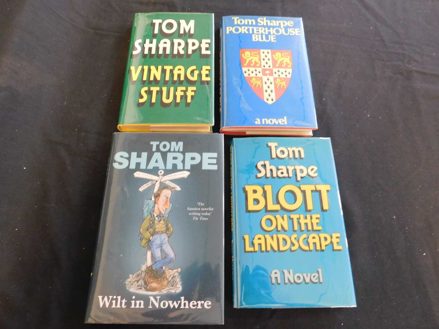 Lot 76 - TOM SHARPE: 8 titles: PORTERHOUSE BLUE, London,...