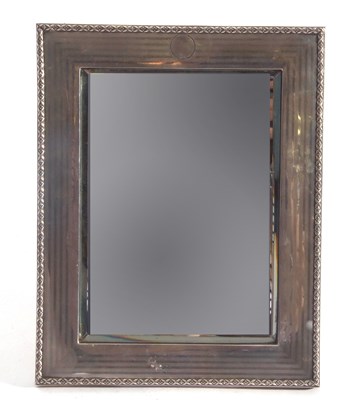 Lot 172 - George V silver mounted dressing table mirror...