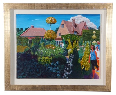 Lot 19 - Brian Lewis, British Contemporary, ‘Garden...