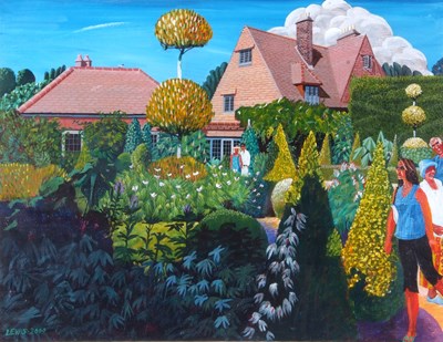 Lot 19 - Brian Lewis, British Contemporary, ‘Garden...