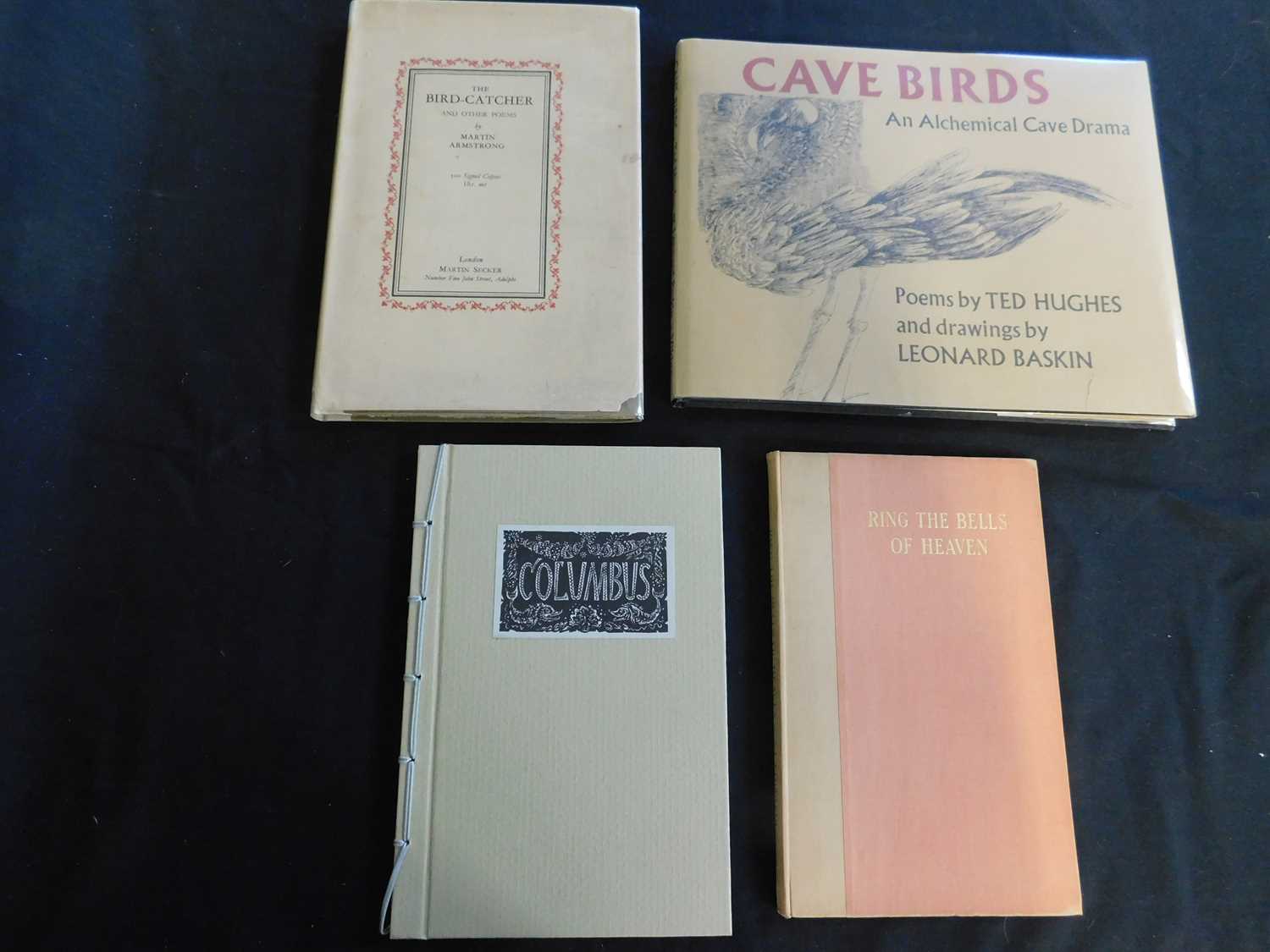 Lot 119 - TED HUGHES: CAVE BIRDS, AN ALCHEMICAL CAVE...