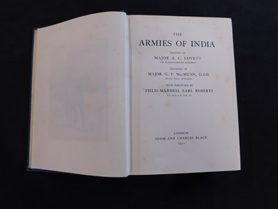 Lot 160 - GEORGE FLETCHER MCMUNN: THE ARMIES OF INDIA,...
