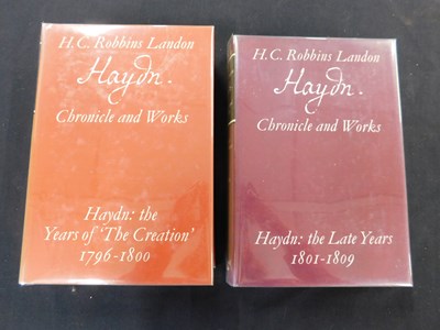 Lot 280 - HOWARD CHANDLER ROBBINS LANDON: HAYDN,...