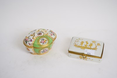 Lot 150 - Limoges Porcelain Box
