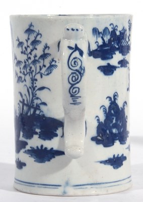 Lot 94 - Lowestoft Porcelain Tankard c.1763