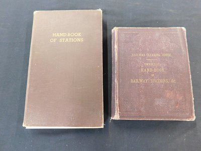 Lot 191 - OFFICIAL HAND-BOOK OF STATIONS INCLUDING...
