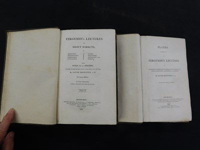 Lot 204 - DAVID BREWSTER: FERGUSON'S LECTURES ON SELECT...