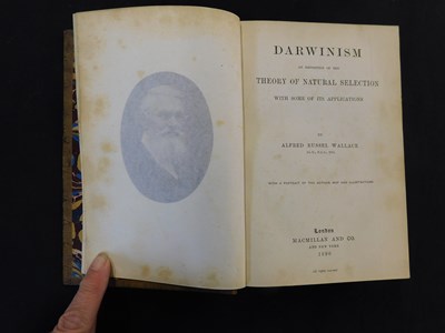 Lot 224 - ALFRED RUSSEL WALLACE: DARWINISM AN EXPOSITION...