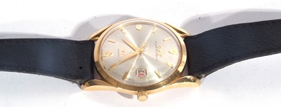 Lot 226 - CAMY Superautomatic 77-jewel gold plated gents...