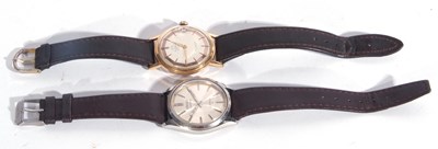 Lot 237 - Seiko Sportsmatic gents wrist watch, a silver...