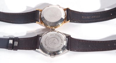 Lot 237 - Seiko Sportsmatic gents wrist watch, a silver...