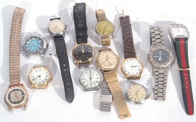 Lot 269 - Mixed Lot: 12 gents wrist watches - Oris,...