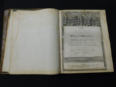 Lot 422 - JOHN MILNER: THE HISTORY CIVIL AND...