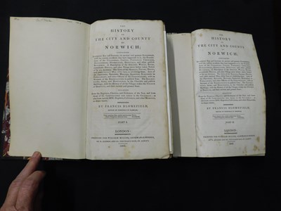 Lot 266 - FRANCIS BLOMEFIELD: THE HISTORY OF THE CITY...