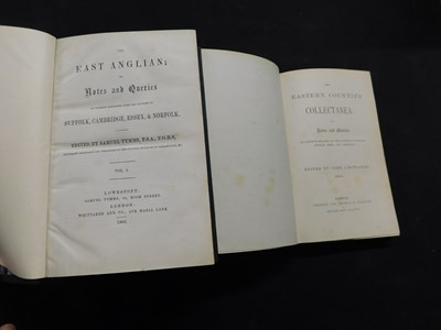 Lot 303 - SAMUEL TYMMS (ED): THE EAST ANGLIAN OR NOTES...