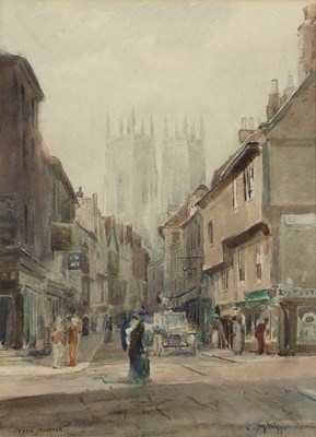 Lot 720 - Charles Mayes Wigg (British, 1889-1969), York...