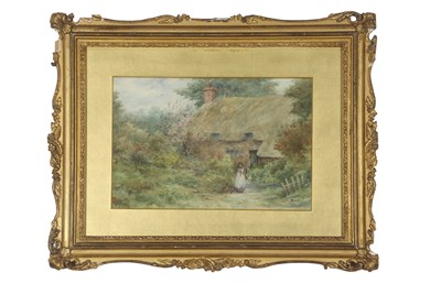 Lot 63 - Helen Allingham (British, 1848-1926), A figure...