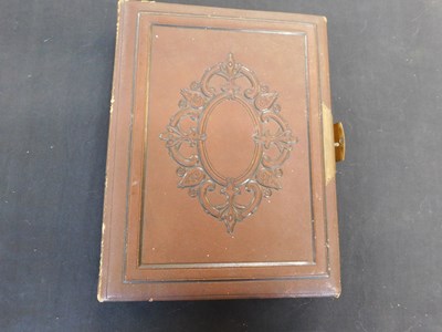 Lot 500 - Victorian carte de visite album containing a...