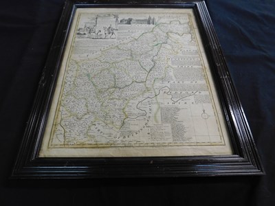Lot 379 - EMANUEL BOWEL: AN ACCURATE MAP OF THE COUNTY...