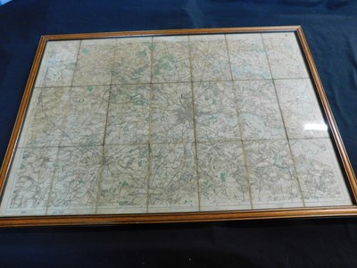 Lot 482 - ORDNANCE SURVEY: NORWICH, engraved hand...