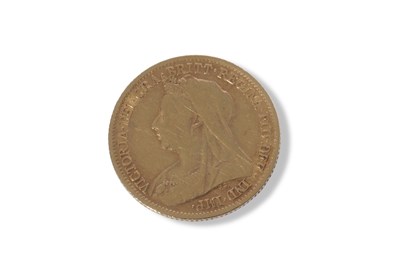 Lot 393 - Victorian half sovereign dated 1900