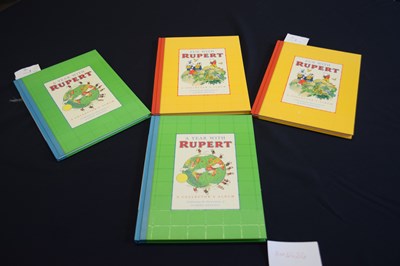 Lot 1 - 4 Rupert collector's albums, 2 'fun with...