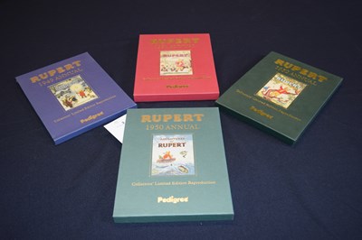 Lot 3 - 4 Rupert Annual,s collectors' limited edition...