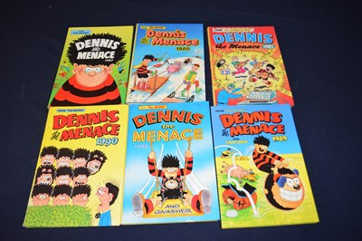 Lot 16 - 6 Dennis the Menace comic books of mixed dates....