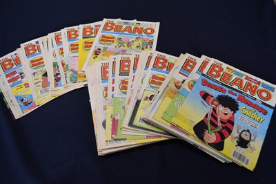 Lot 30 - A collection of 'The Beano' Comics from 1992...