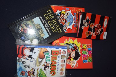 Lot 81 - 5 The Beano collectors items,'the rules of...