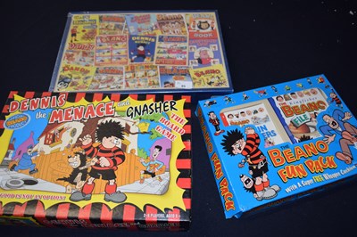 Lot 83 - 3 'The Beano' collectors items, The beano fun...