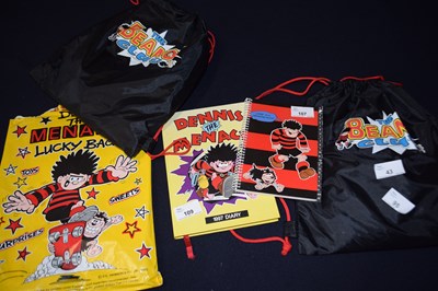 Lot 95 - 2 'The Beano Club' collectors bags together...