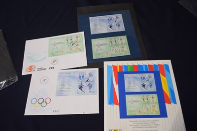 Lot 112 - Finlandia 95 Stamps Winter Sports set and...