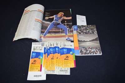 Lot 113 - Vairous ephemera from the Olympic Games Athens...