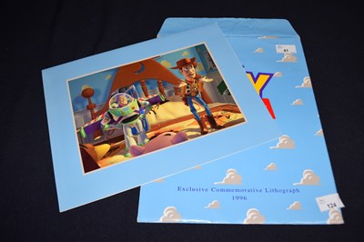 Lot 124 - Toy Story Exclusive Commemorative lithograph 1996