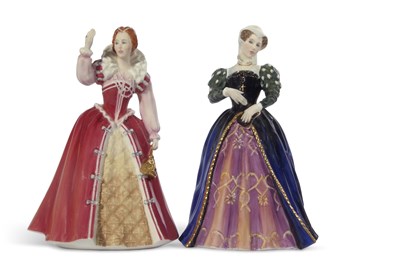 Lot 15 - Two Royal Doulton figures from Queen Of The...