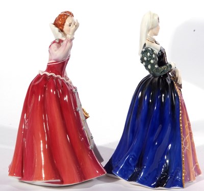 Lot 15 - Two Royal Doulton figures from Queen Of The...