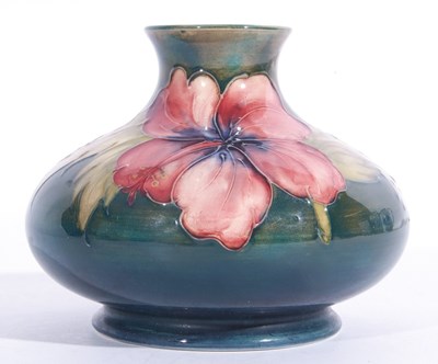 Lot 38 - Moorcroft vase with tube lined floral pattern...