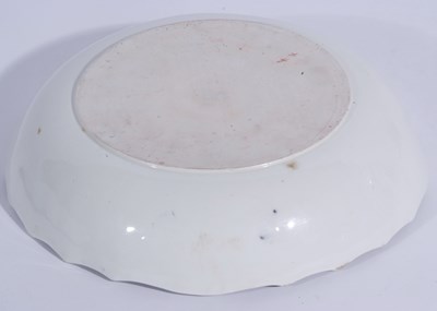 Lot 77 - Large porcelain dish with Osier border...